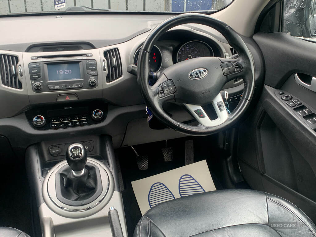 Kia Sportage 1.7 Crdi 4 Isg 114 Bhp Black #12