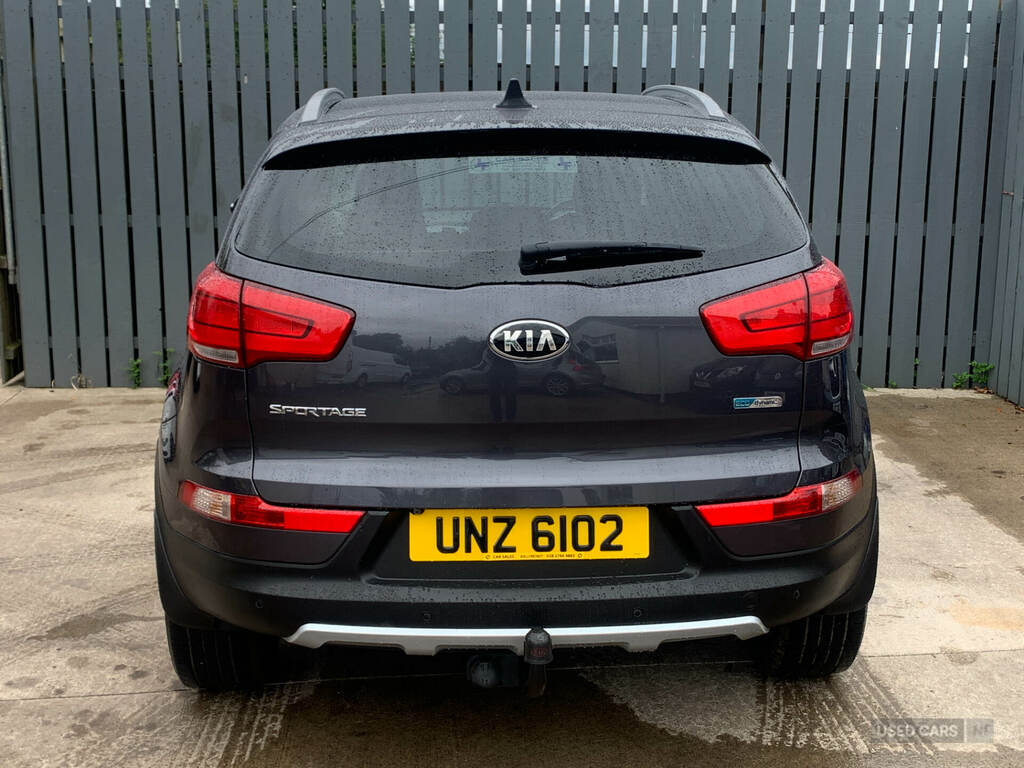 Kia Sportage 1.7 Crdi 4 Isg 114 Bhp Black #4