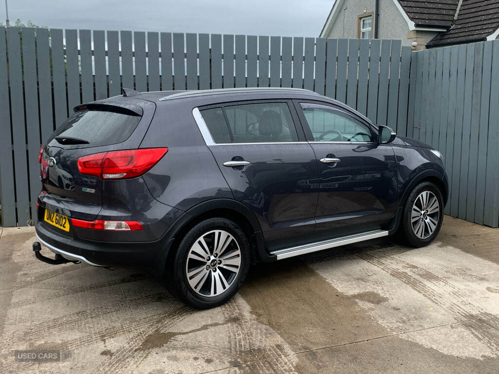 Kia Sportage 1.7 Crdi 4 Isg 114 Bhp Black #6