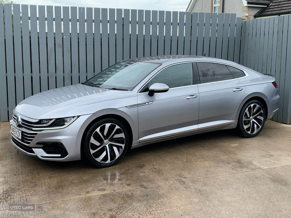 Volkswagen Arteon 2.0 Tdi Scr 190 R-line Dsg Silver #3