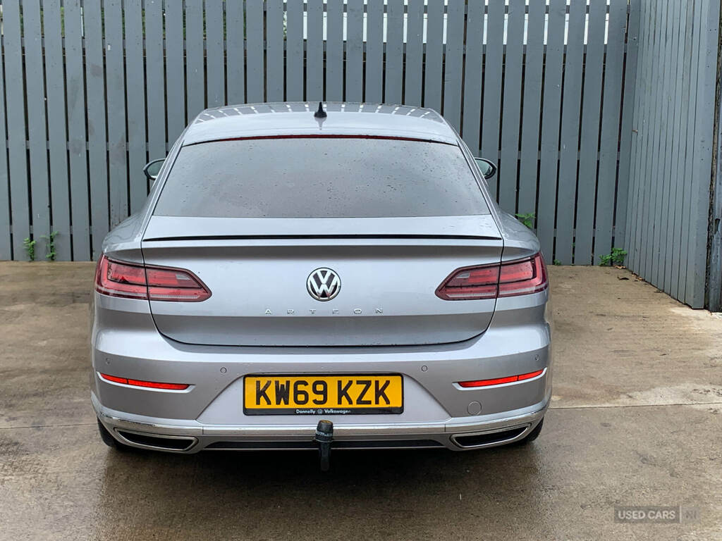 Volkswagen Arteon 2.0 Tdi Scr 190 R-line Dsg Silver #4