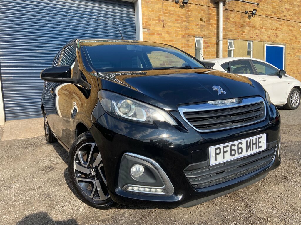 Peugeot 108 1.2 Puretech Allure Hatchback Eu Black