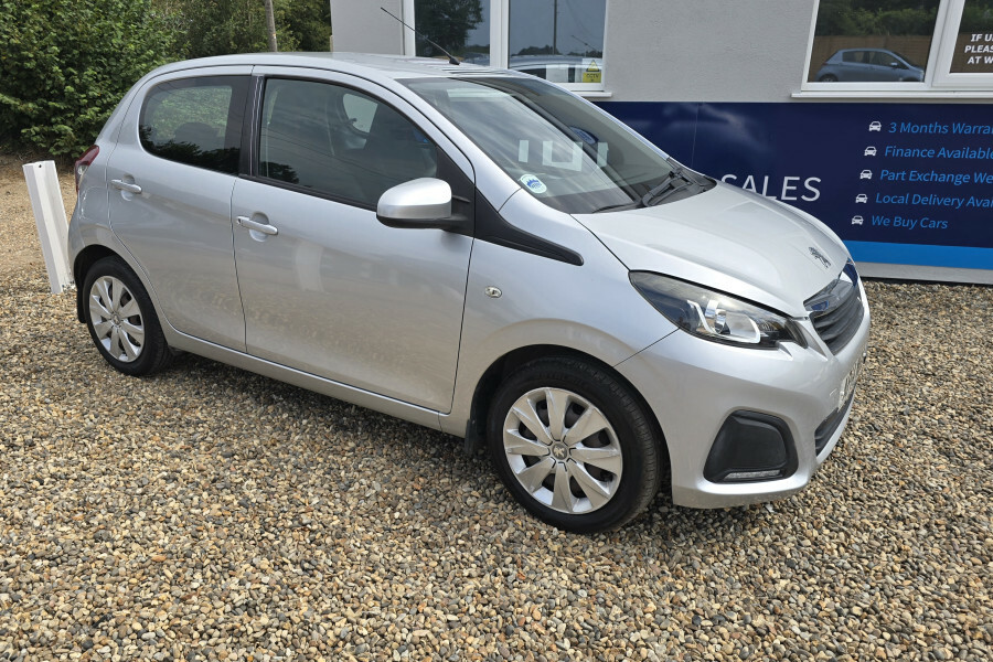 Peugeot 108 Hatchback Silver #2