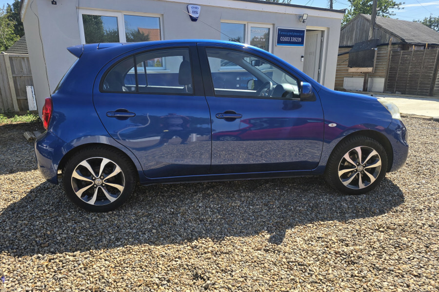 Nissan Micra Hatchback Blue #3