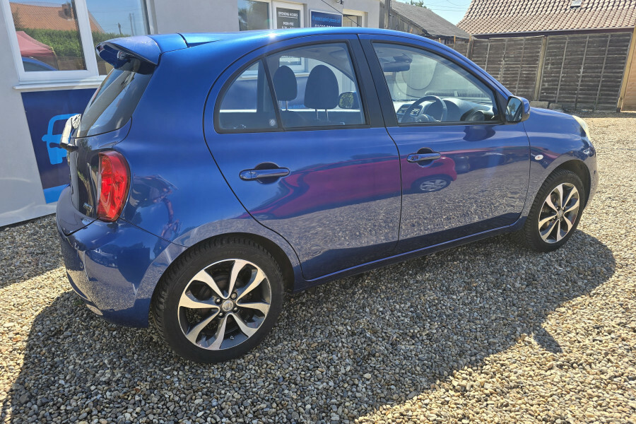 Nissan Micra Hatchback Blue #4