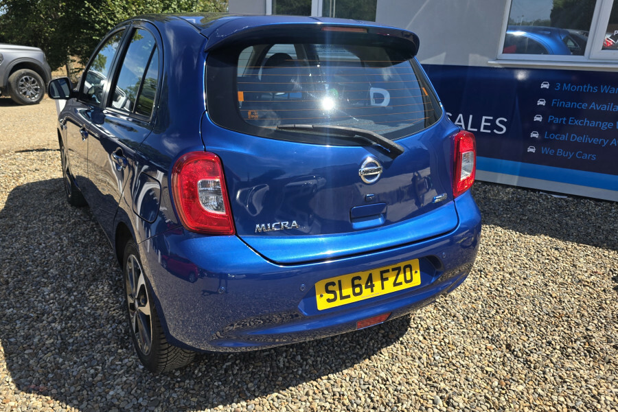 Nissan Micra Hatchback Blue #6