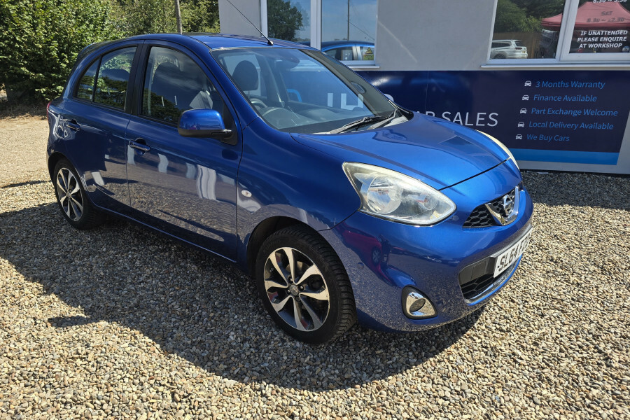 Nissan Micra Hatchback Blue #2