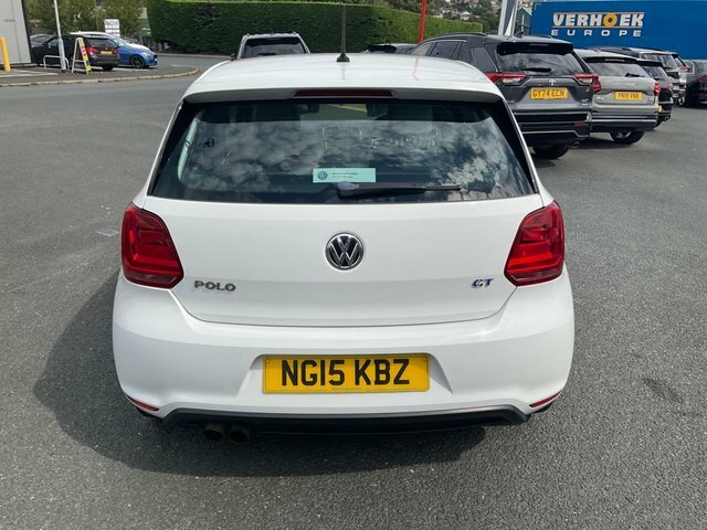 Volkswagen Polo 1.4 Tsi Bluemotion Tech Act Bluegt Hatchback P White #4