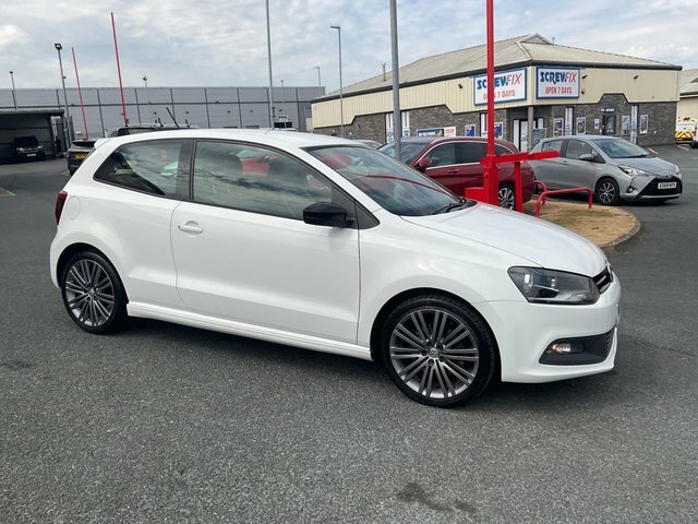 Volkswagen Polo 1.4 Tsi Bluemotion Tech Act Bluegt Hatchback P White #2