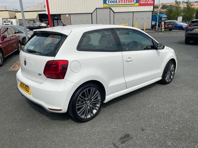 Volkswagen Polo 1.4 Tsi Bluemotion Tech Act Bluegt Hatchback P White #5
