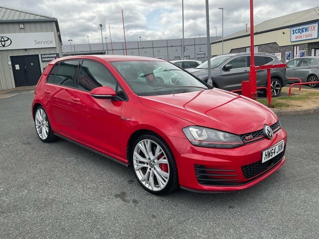 Volkswagen Golf 2.0 Tsi Bluemotion Tech Gti Performance Hatchback Red