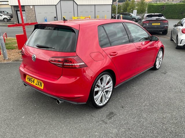 Volkswagen Golf 2.0 Tsi Bluemotion Tech Gti Performance Hatchback Red #6