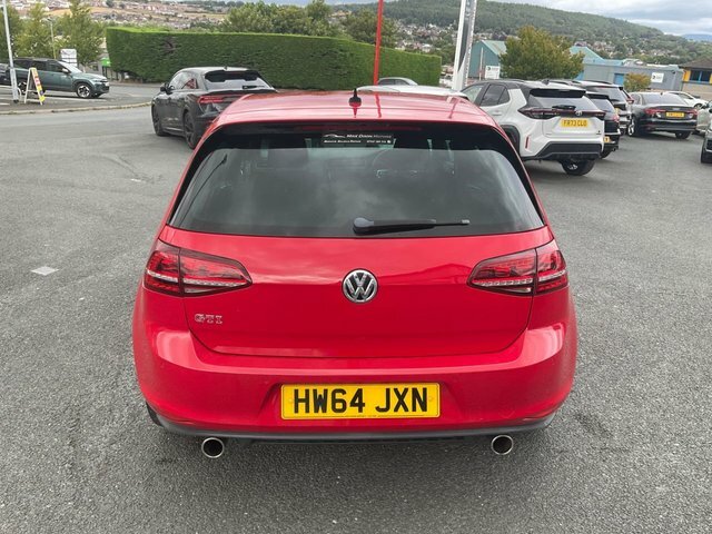 Volkswagen Golf 2.0 Tsi Bluemotion Tech Gti Performance Hatchback Red #4