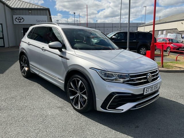 Volkswagen Tiguan 2.0 Tdi R-line Suv Dsg 4Motion Euro 6 Silver