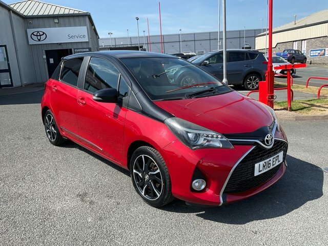 Toyota Yaris 1.33 Dual Vvt-i Design Hatchback Red