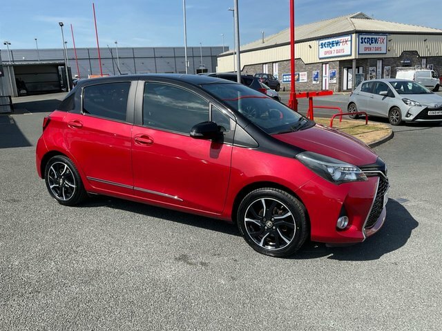 Toyota Yaris 1.33 Dual Vvt-i Design Hatchback Red #2