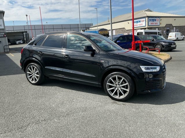 Audi Q3 2.0 Tdi S Line Plus Suv S Tronic Quattr Black #2