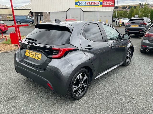 Toyota Yaris 1.5 Vvt-h Design Hatchback Hybrid E-cvt Grey #6