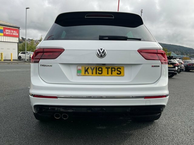 Volkswagen Tiguan 2.0 Tdi R-line Tech Suv Dsg 4Motion Eur White #6