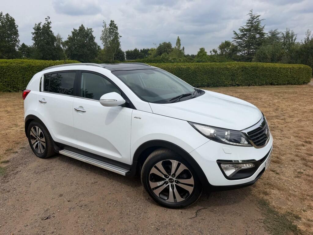 Kia Sportage 2.0 Crdi Kx-3 Awd Euro 5 White #2