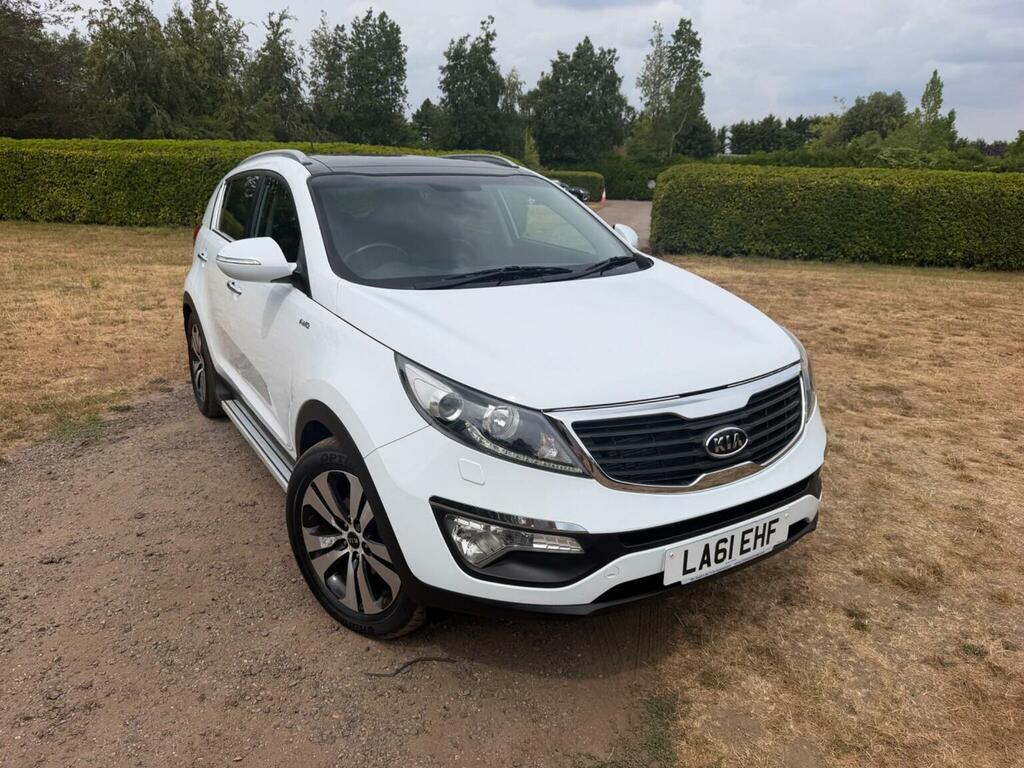 Kia Sportage 2.0 Crdi Kx-3 Awd Euro 5 White #4