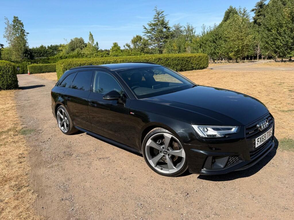 Audi A4 Avant 2.0 Tdi 40 Black Edition S Tronic Quattro Euro 6 Black #3
