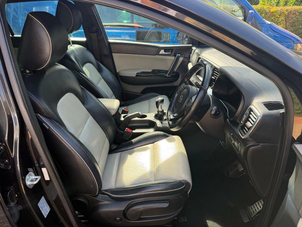 Kia Sportage 1.6 T-gdi Gt-line Awd Euro 6 Black #5