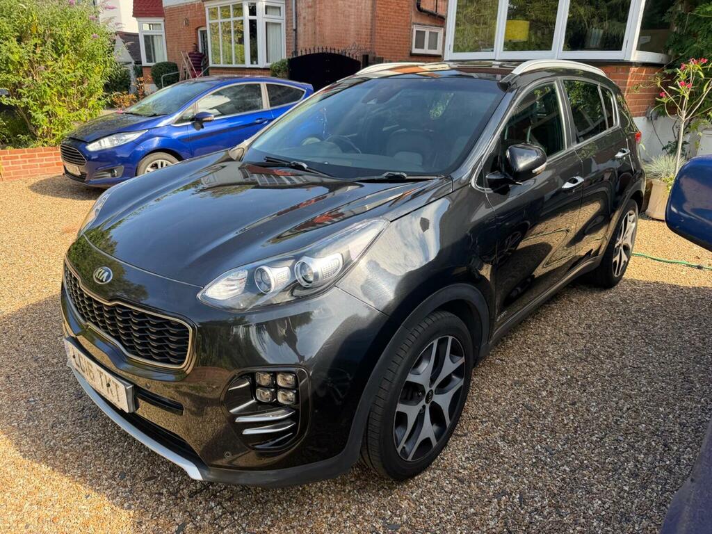 Kia Sportage 1.6 T-gdi Gt-line Awd Euro 6 Black