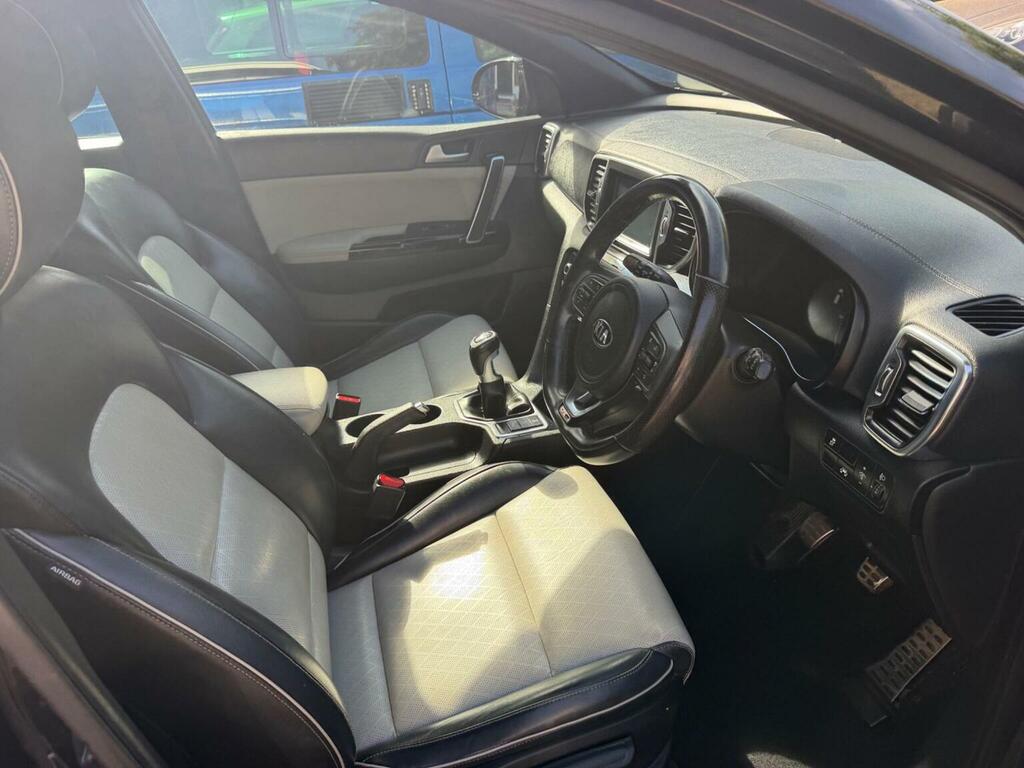 Kia Sportage 1.6 T-gdi Gt-line Awd Euro 6 Black #6