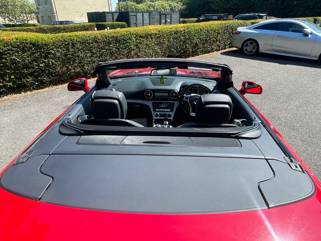 Mercedes-Benz SL Class 3.5 Sl350 Amg Sport Convertible G-troni Red #4
