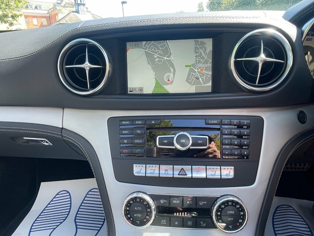 Mercedes-Benz SL Class 3.5L Sl350 Amg Sport 306 Bhp White #12