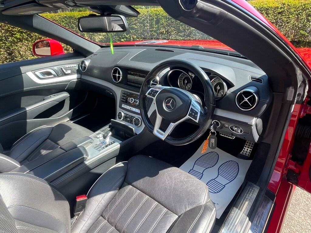 Mercedes-Benz SL Class 3.5L Sl350 Amg Sport 306 Bhp White #7