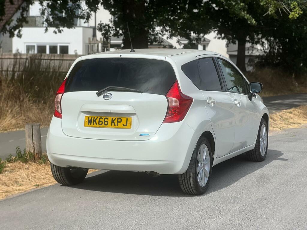 Nissan Note Tekna Dci White #6
