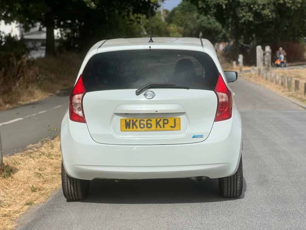 Nissan Note Tekna Dci White #5