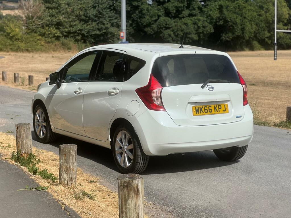 Nissan Note Tekna Dci White #4