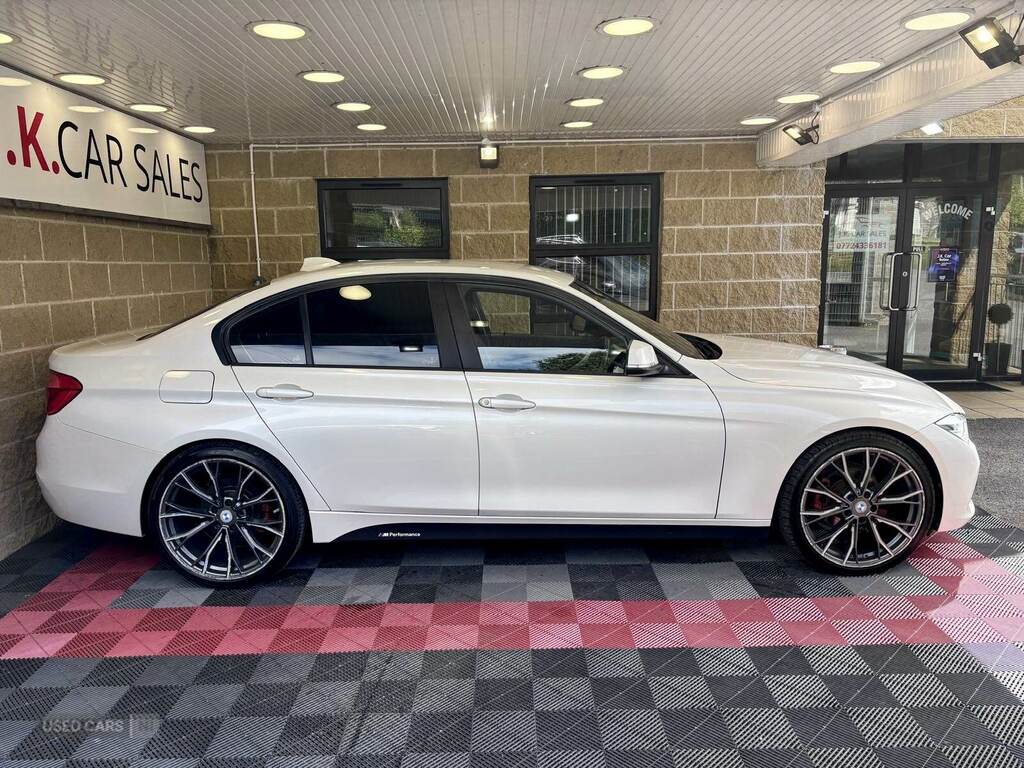 BMW 3 Series 320D Efficientdynamics Plus White #3