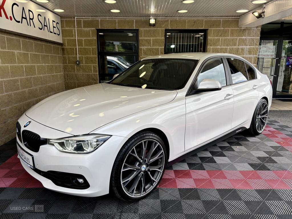 BMW 3 Series 320D Efficientdynamics Plus White #4