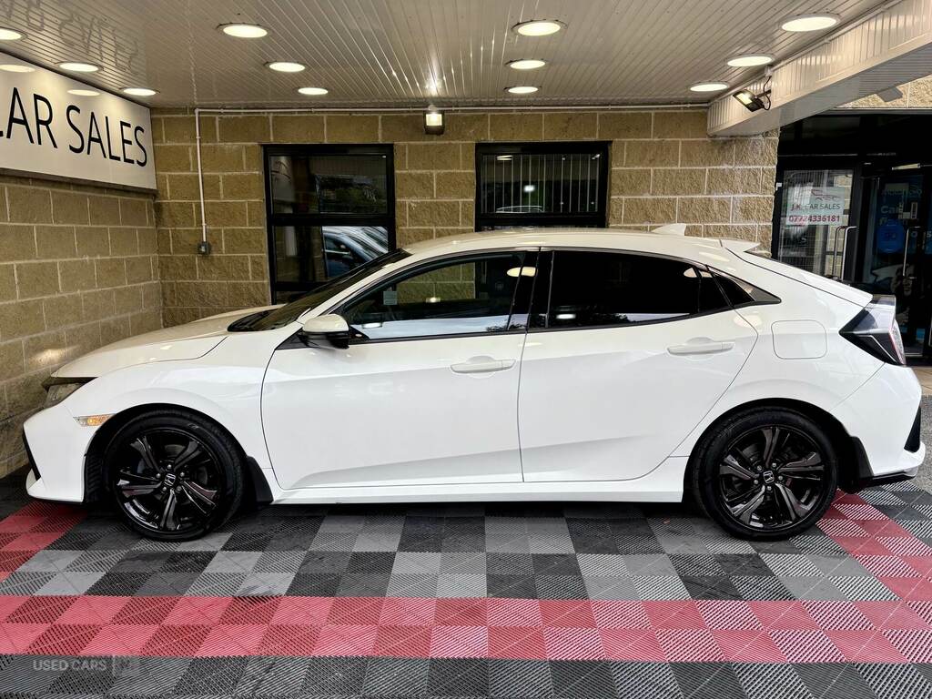 Honda Civic 1.6 I-dtec Sr White #6