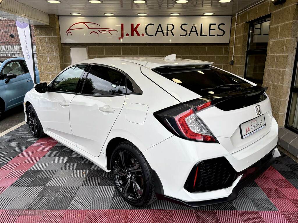 Honda Civic 1.6 I-dtec Sr White #5