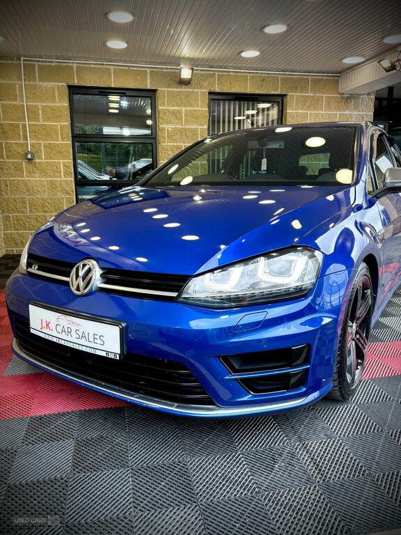 Volkswagen Golf 2.0 Tsi R Blue #5