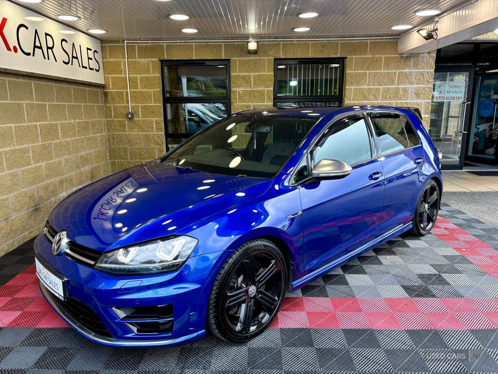 Volkswagen Golf 2.0 Tsi R Blue #3