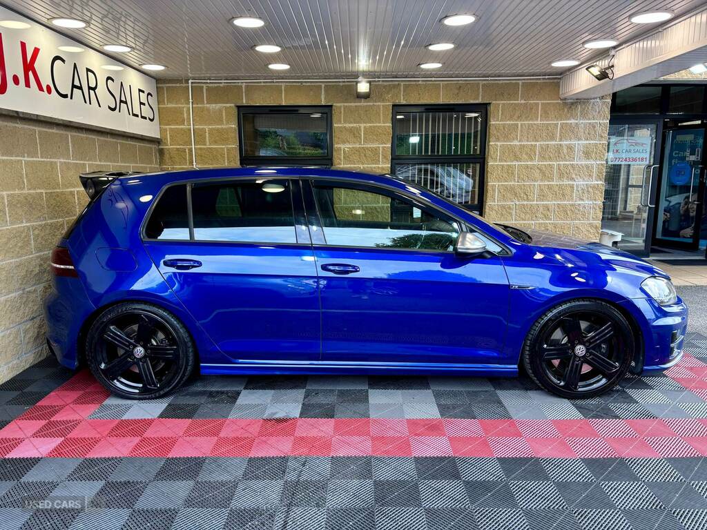 Volkswagen Golf 2.0 Tsi R Blue #2