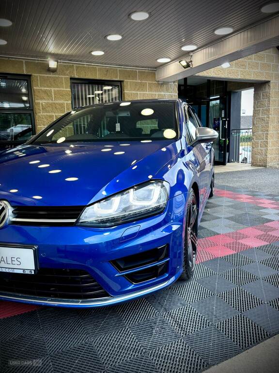 Volkswagen Golf 2.0 Tsi R Blue #6