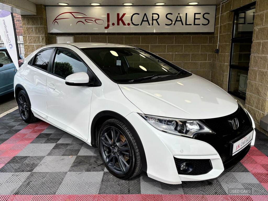Honda Civic 1.8 I-vtec Sport White