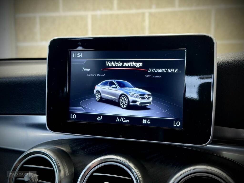 Mercedes-Benz GLC Class 250 Amg Line Coupe G-tronic 4Matic Eur Black #29