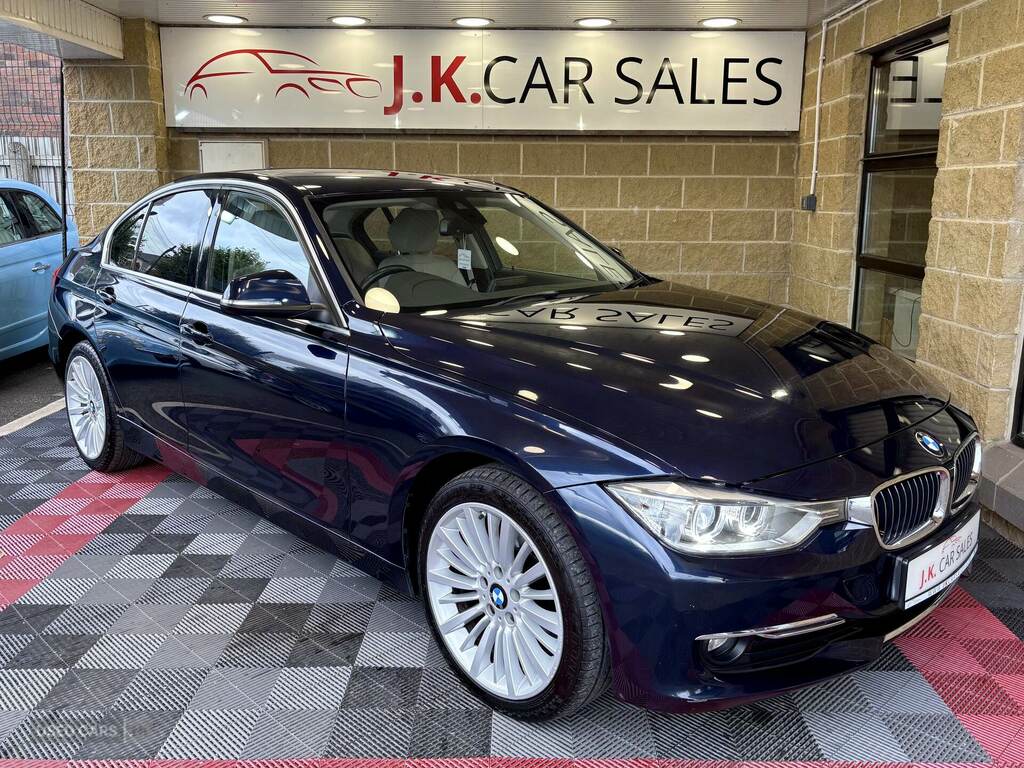 BMW 3 Series 320D Luxury Step Business Media Blue