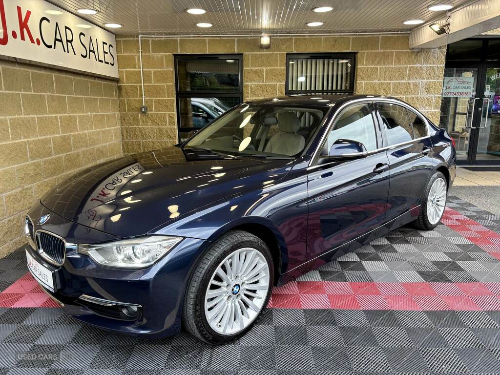 BMW 3 Series 320D Luxury Step Business Media Blue #4
