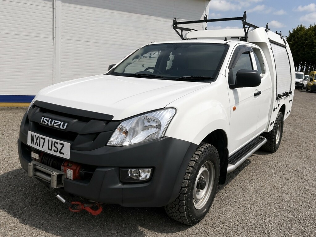 Isuzu D-Max 2.5 Td Utiltiy Spec Extra Cab White