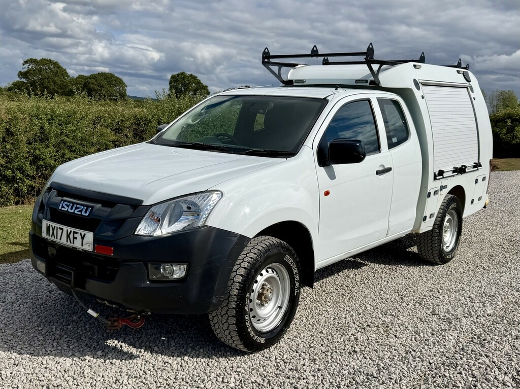 Isuzu D-Max D-max 2.5 Td Extra Cab Utility Pick Up White #2
