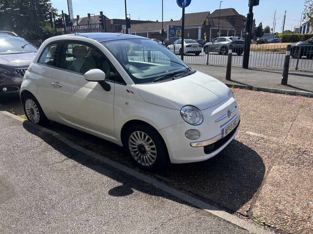 Fiat 500 1.2 Lounge Euro 4 White #3
